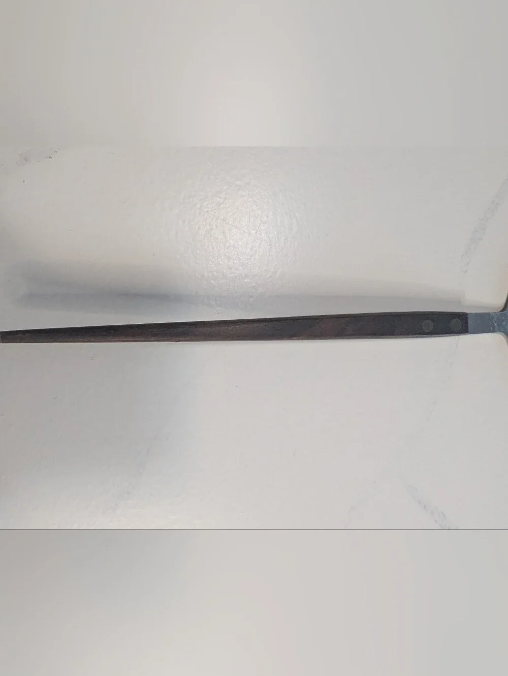 Nevco Mod Retro MCM Serving Spoon 1960s Wood Handle Spoon Japan Stainless